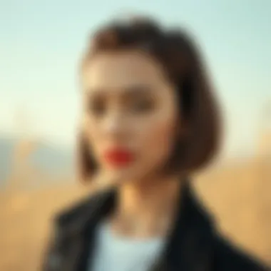 Chic Short Bob Cut for Square Faces Short bob haircut for square faces