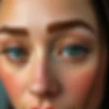 Different brow shapes for various face types