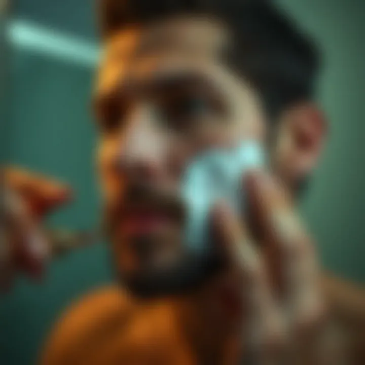 A detailed look at facial shaving techniques