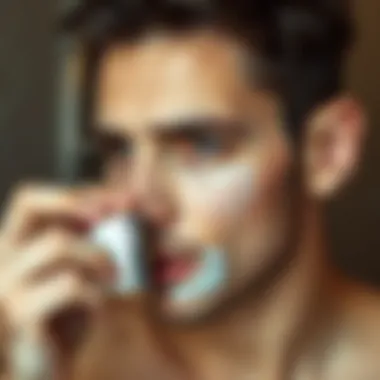 Recommended products for effective facial shaving